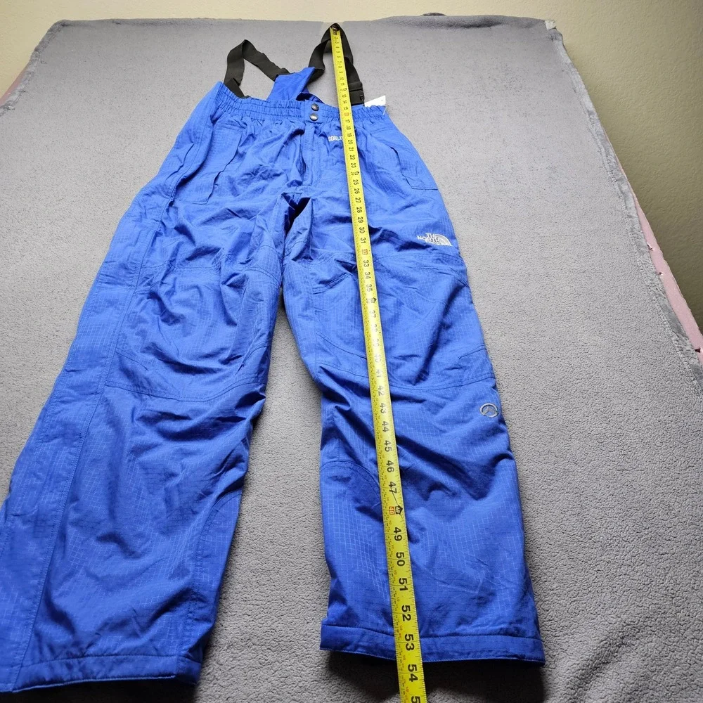 The North Face Summit Series Gore-Tex XCR Ski Bib Pants Mens Large Blue Full Zip